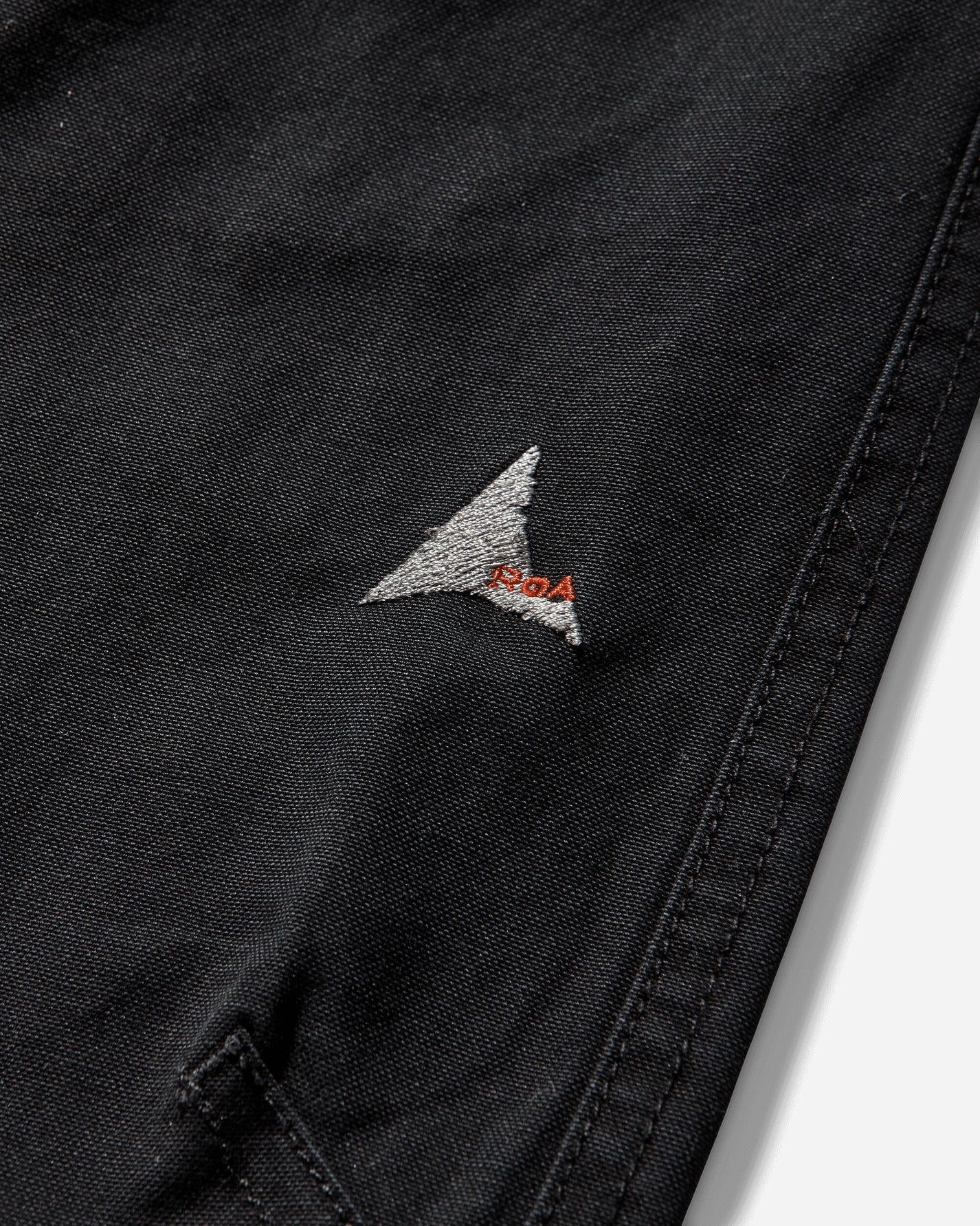 ROA Crimp Shaped Cotton Pants Anthracite Pants Trousers YBMW053FA49 ANT0001