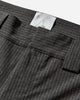 ROA Numb Pinstriped Packable Pants Black Pants Trousers YBUW012FA05 BLK0001