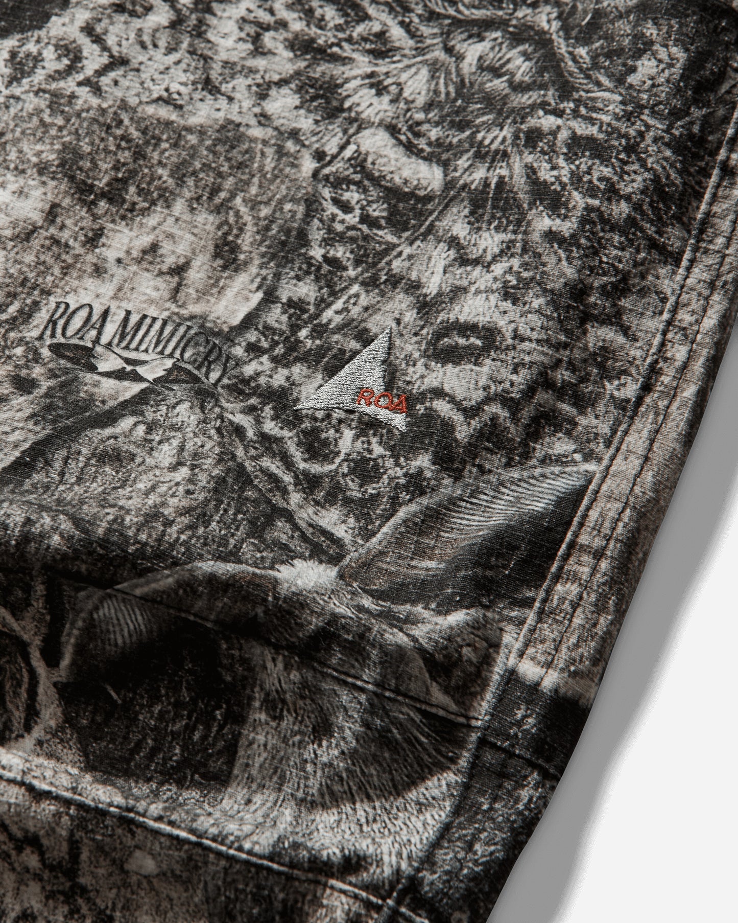 ROA Siera Moth Print 3/4 Pant Brown Pants Trousers YBWW022FA08 BRW0001