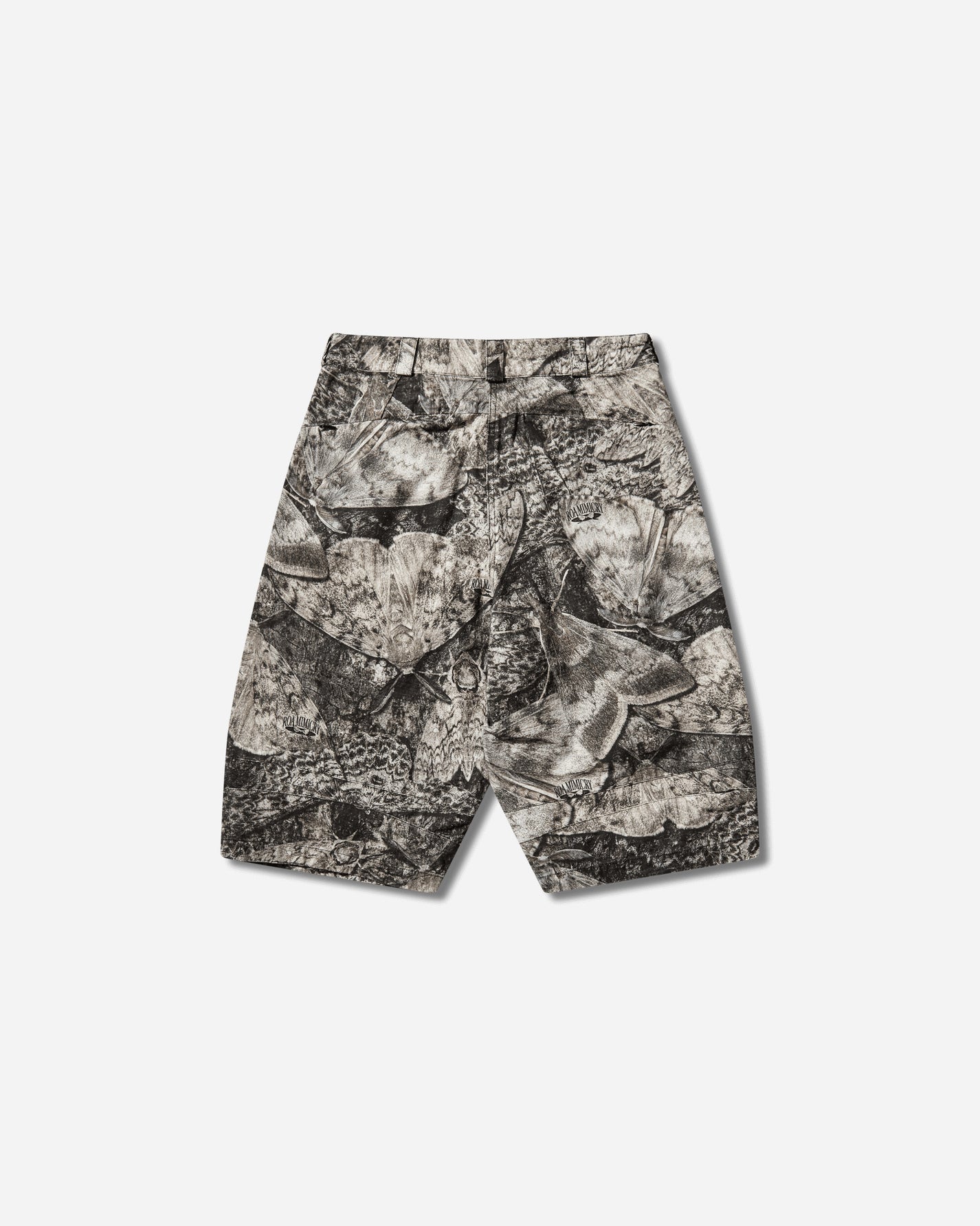 ROA Siera Moth Print 3/4 Pant Brown Pants Trousers YBWW022FA08 BRW0001