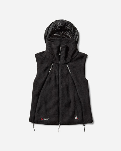 ROA Naike Hooded Polartec High Loft Vest Black Coats and Jackets Vests RBWW004FA02 BLK0001