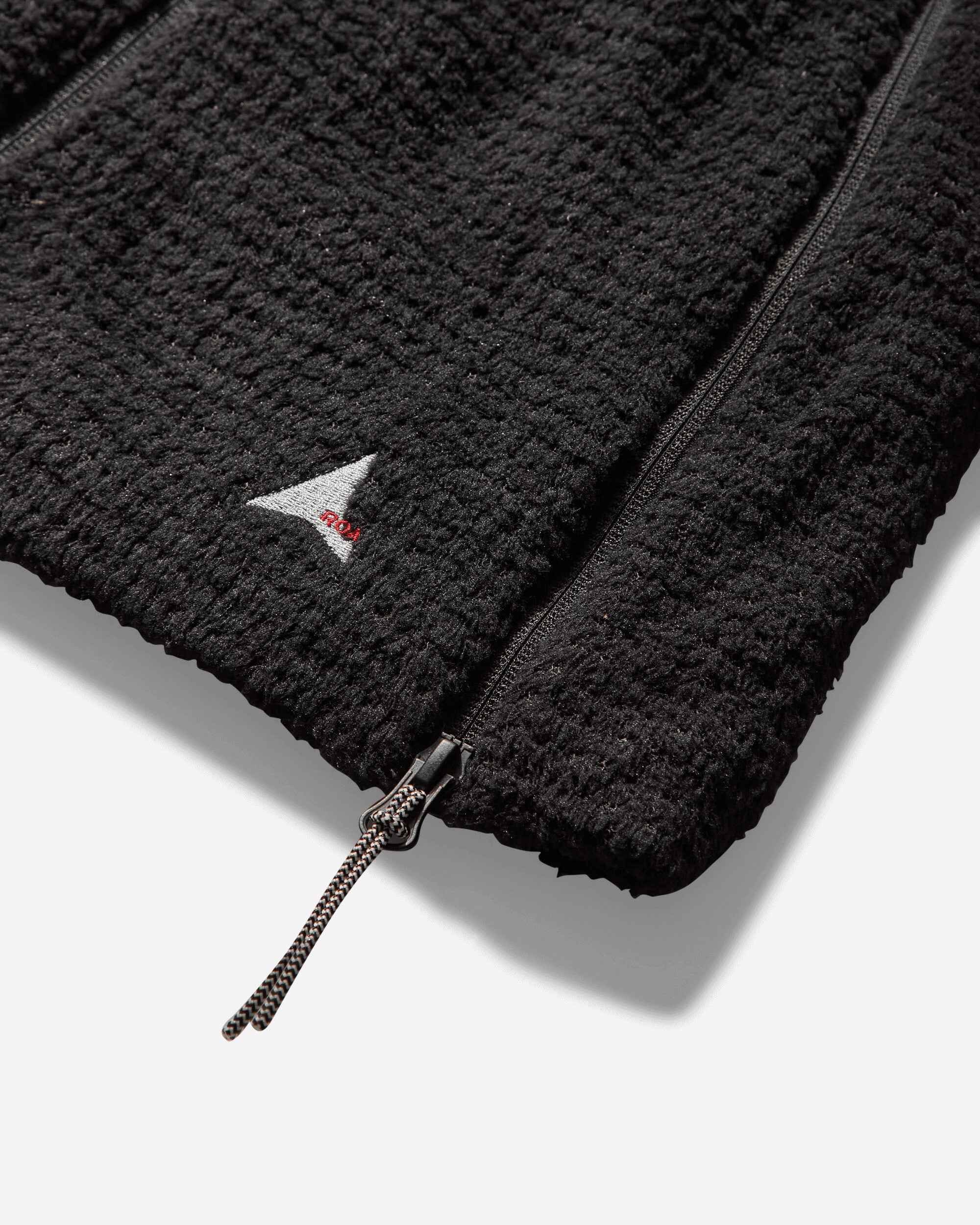 ROA Naike Hooded Polartec High Loft Vest Black Coats and Jackets Vests RBWW004FA02 BLK0001