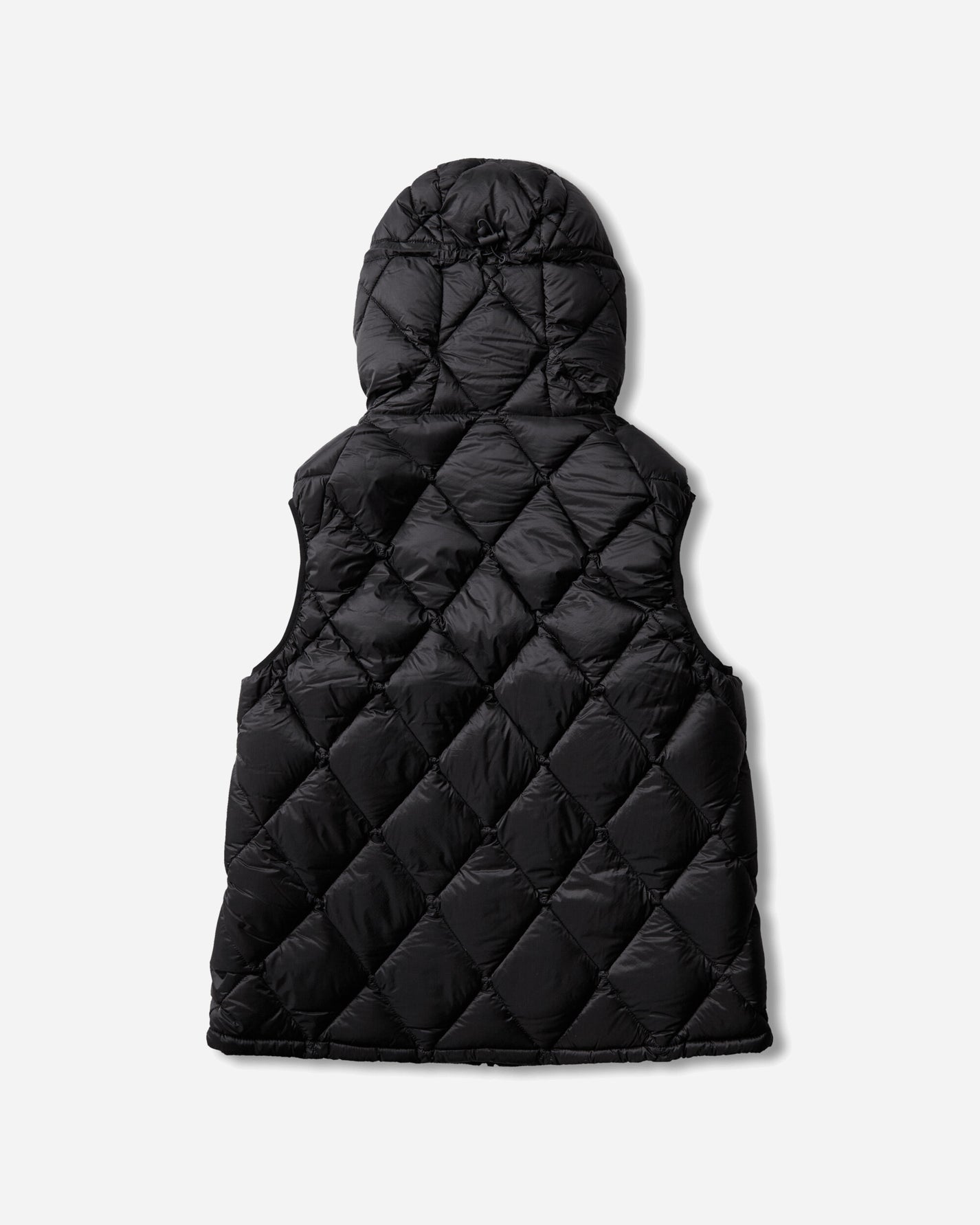ROA Nuna 800 Fill Power Hooded Down Vest Black Coats and Jackets Vests YBUW060FA34 BLK0001