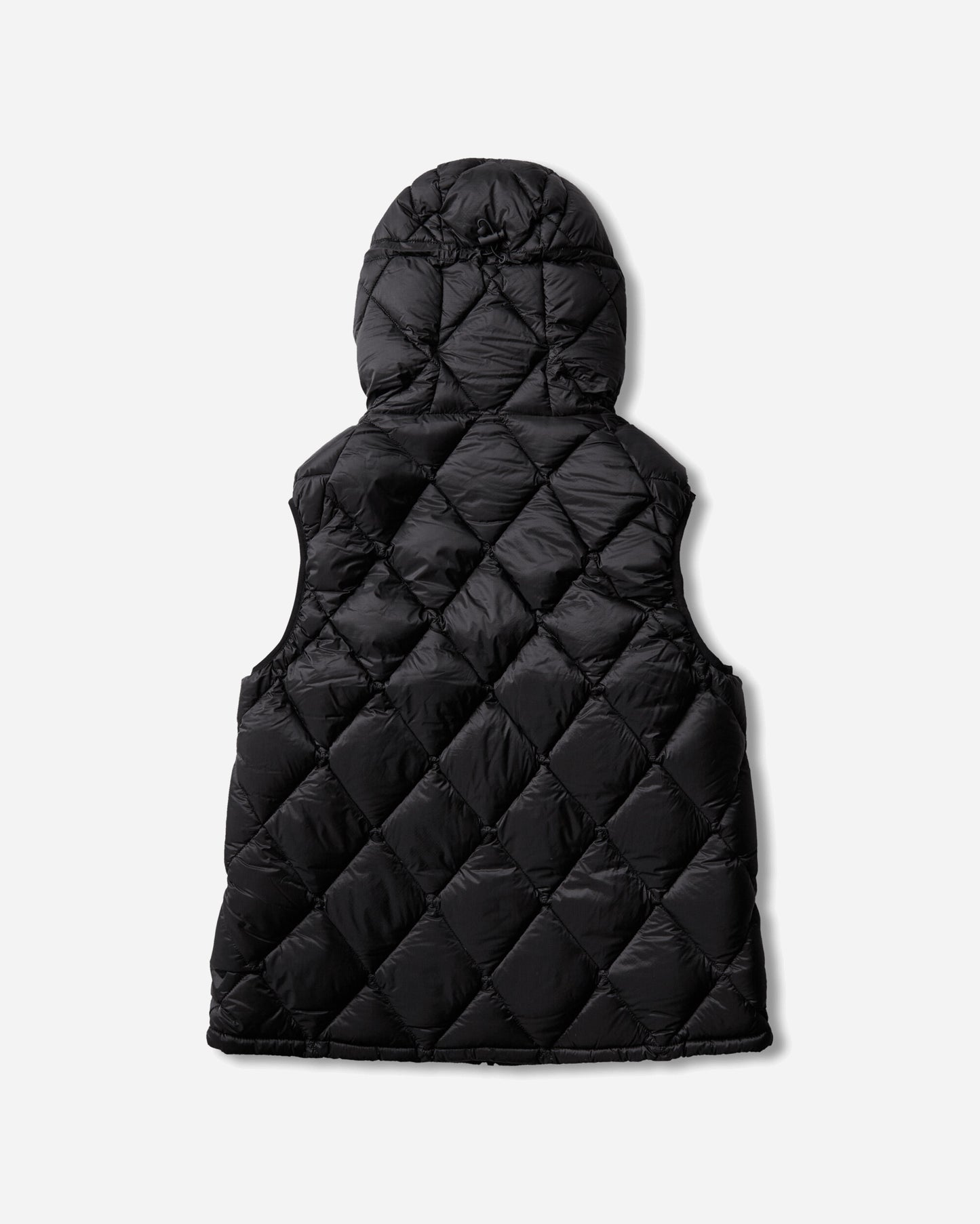 ROA Nuna 800 Fill Power Hooded Down Vest Black Coats and Jackets Vests YBUW060FA34 BLK0001