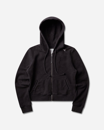 ROA Logo Inside Out Zip-Up Baby Hoodie Washed Black Sweatshirts Zip-Ups YBWW065JY20 BLK0020