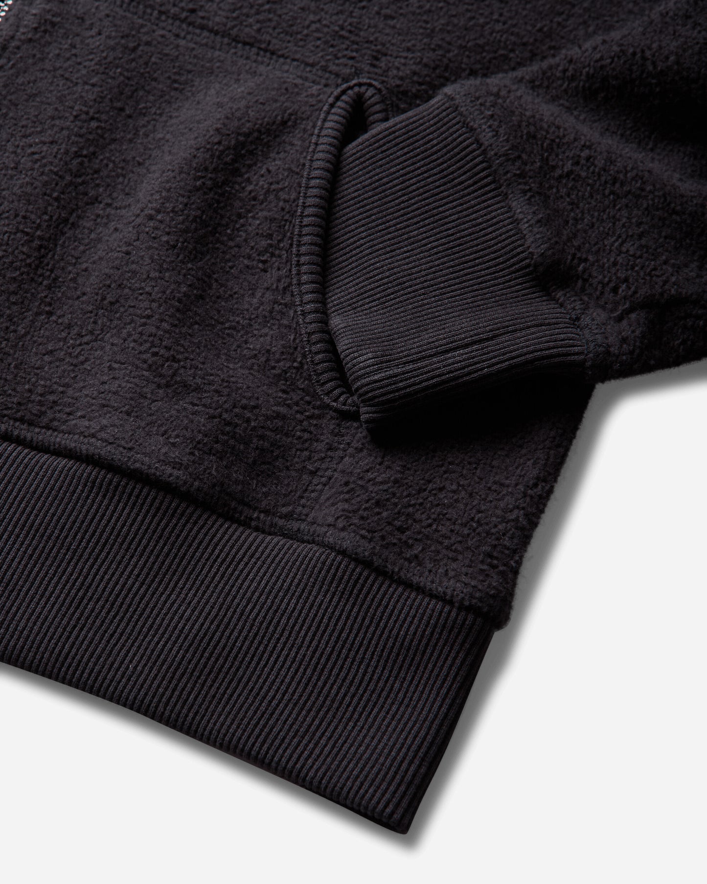 ROA Logo Inside Out Zip-Up Baby Hoodie Washed Black Sweatshirts Zip-Ups YBWW065JY20 BLK0020