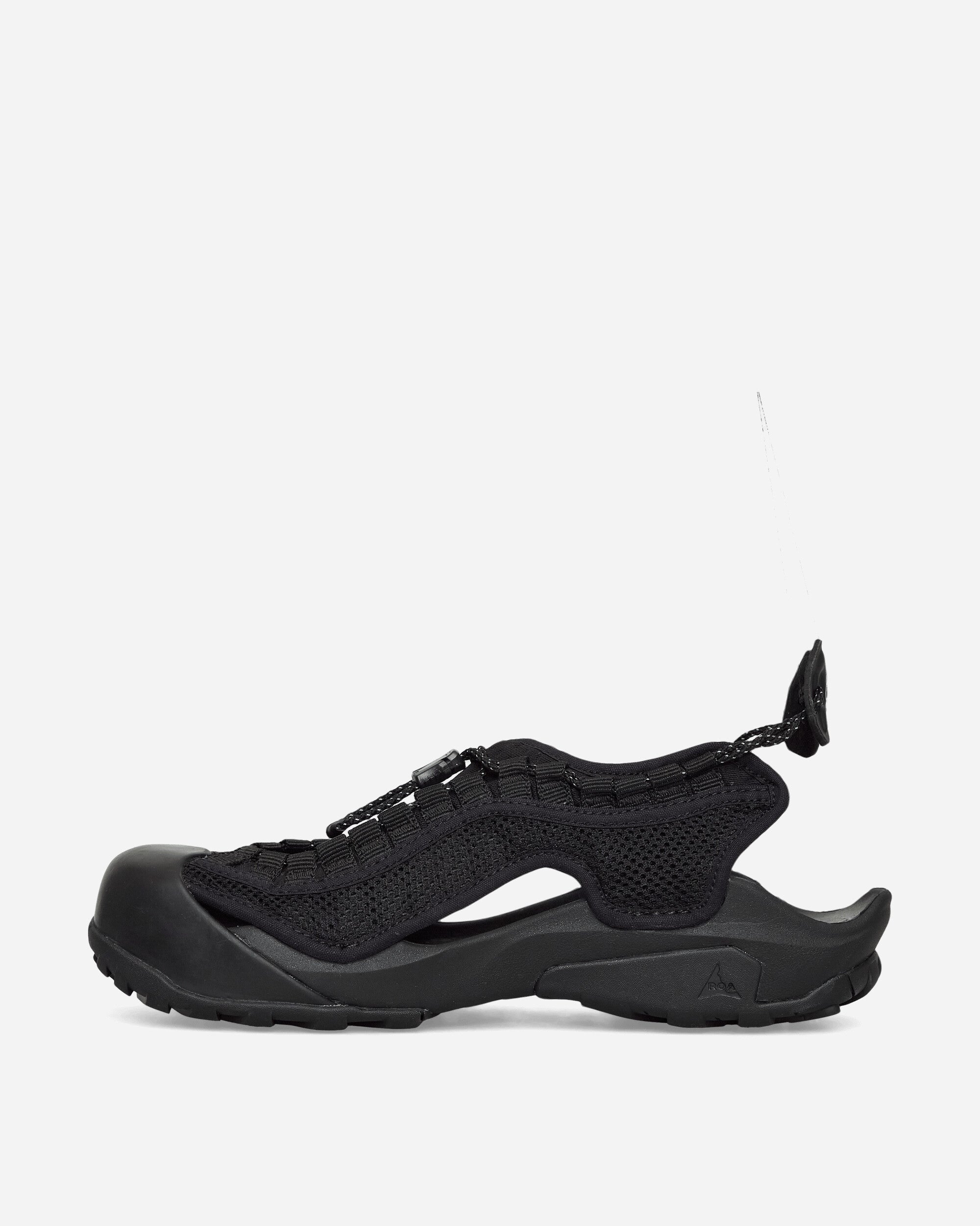 ROA Arpy Weaved Black Sneakers Low YBUW116FA06 BLK0001