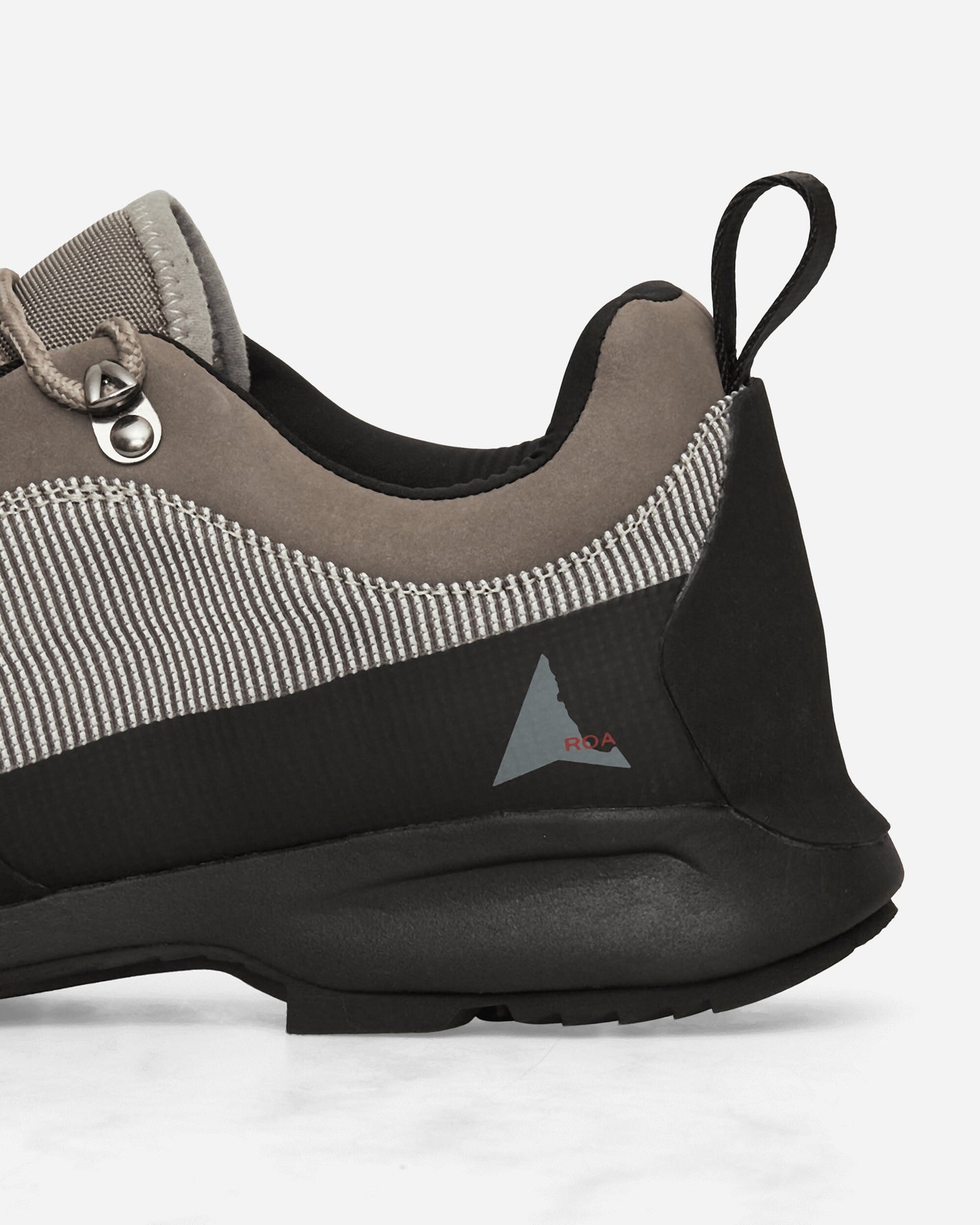 ROA Cingino Silver/Black Sneakers Low NBUW1400FA232 MTY0001