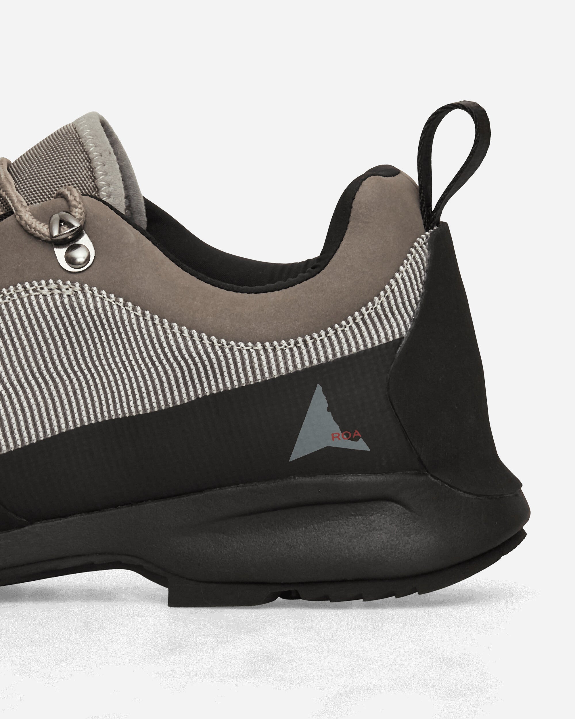 ROA Cingino Silver/Black Sneakers Low NBUW1400FA232 MTY0001