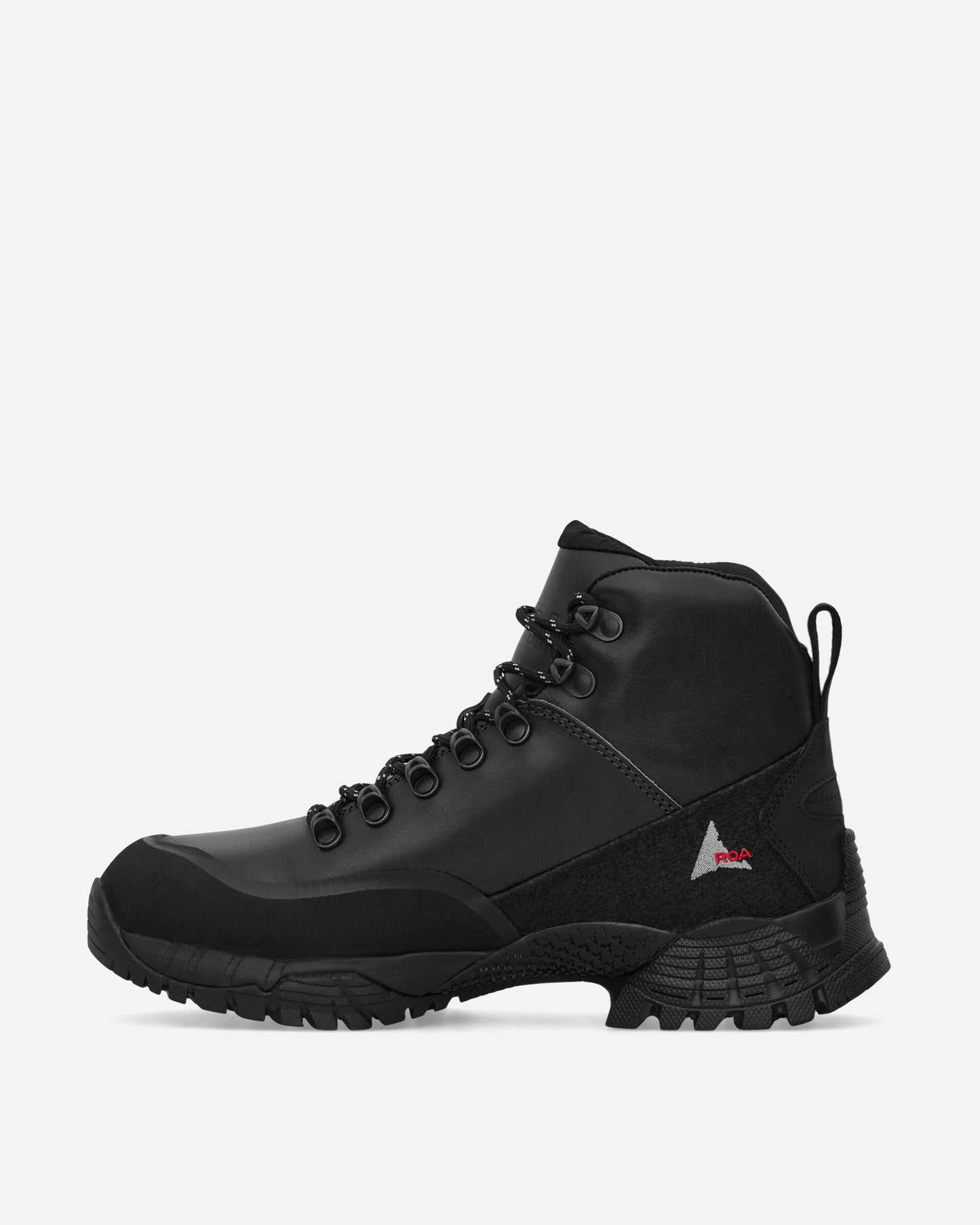 ROA Andreas Black Boots Mid Boot OBUW117LE04 BLK0001