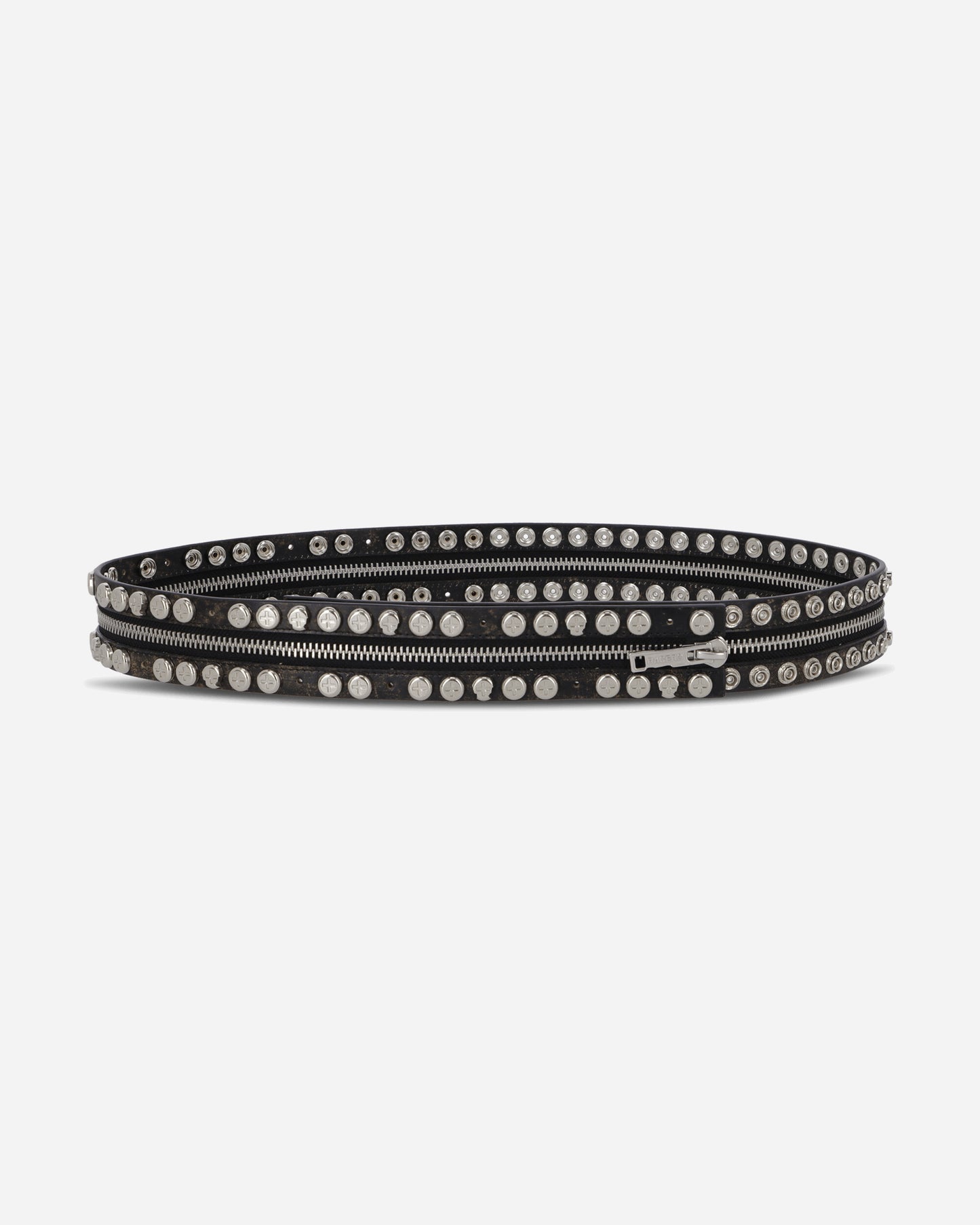 Racer Worldwide Split Button Belt Black Belts Belt SS25-AC-CONVERTIBLE-BELT BLK