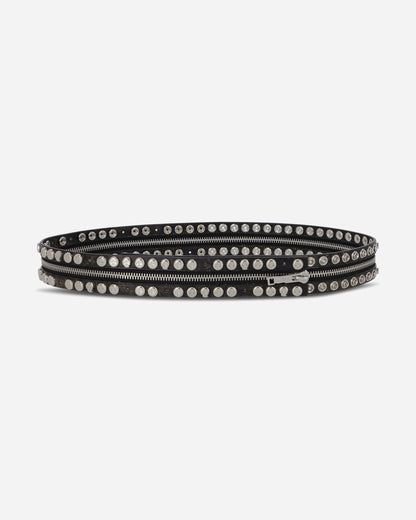 Racer Worldwide Split Button Belt Black Belts Belt SS25-AC-CONVERTIBLE-BELT BLK