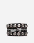 Racer Worldwide Split Button Bracelet Black Jewellery Bracelets SS25-AC-CONVERTIBLE-BRACELET BLK