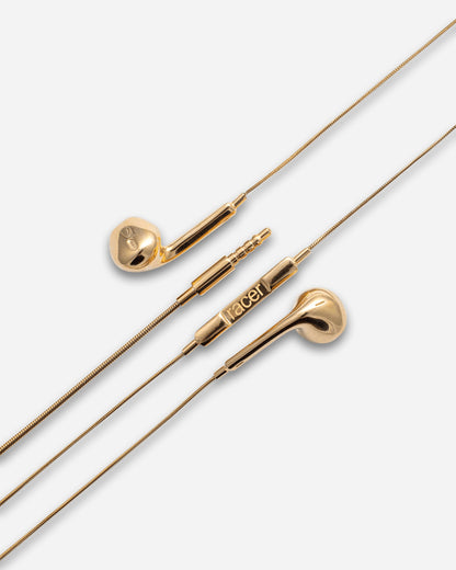 Racer Worldwide Racerpods Necklace Gold Jewellery Necklaces SS25-JWL-GOLD GOLD