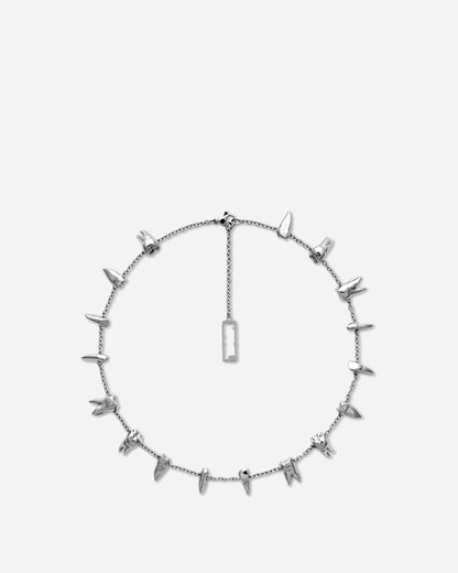 Racer Worldwide Teeth Necklace Silver Jewellery Necklaces SS26-JWL-TEETH-NECK SIL