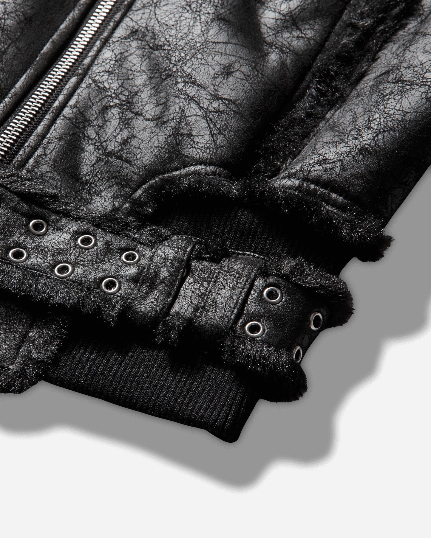 Racer Worldwide Sheepskin Jacket Black Coats and Jackets Bomber Jackets FW25-JA-SHEEPSKIN BLACK