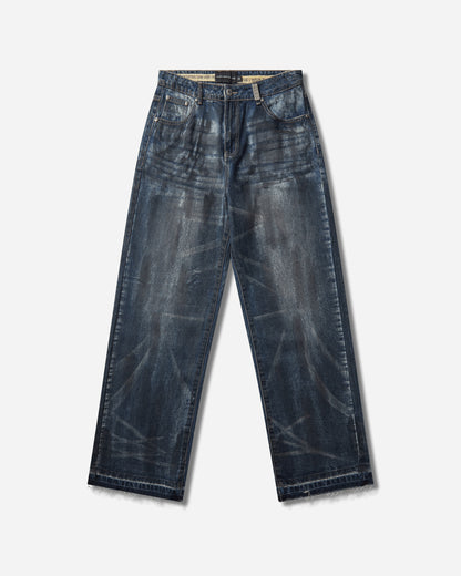 Racer Worldwide Overpainted Denim Blue Pants Denim FW25-JEANS-PAINTED BLUE