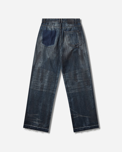Racer Worldwide Overpainted Denim Blue Pants Denim FW25-JEANS-PAINTED BLUE