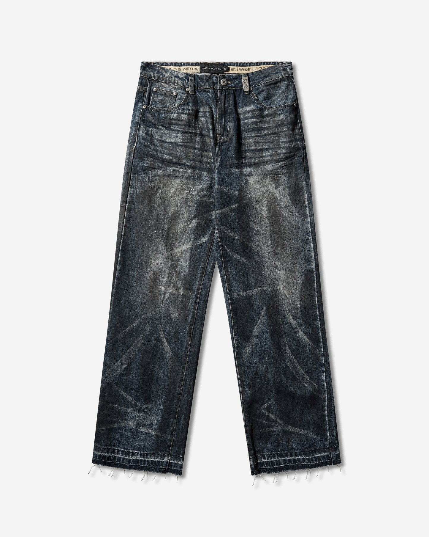 Racer Worldwide Painted Denim Blue/Black Pants Denim FW25-JEANS-PAINTED BLUE