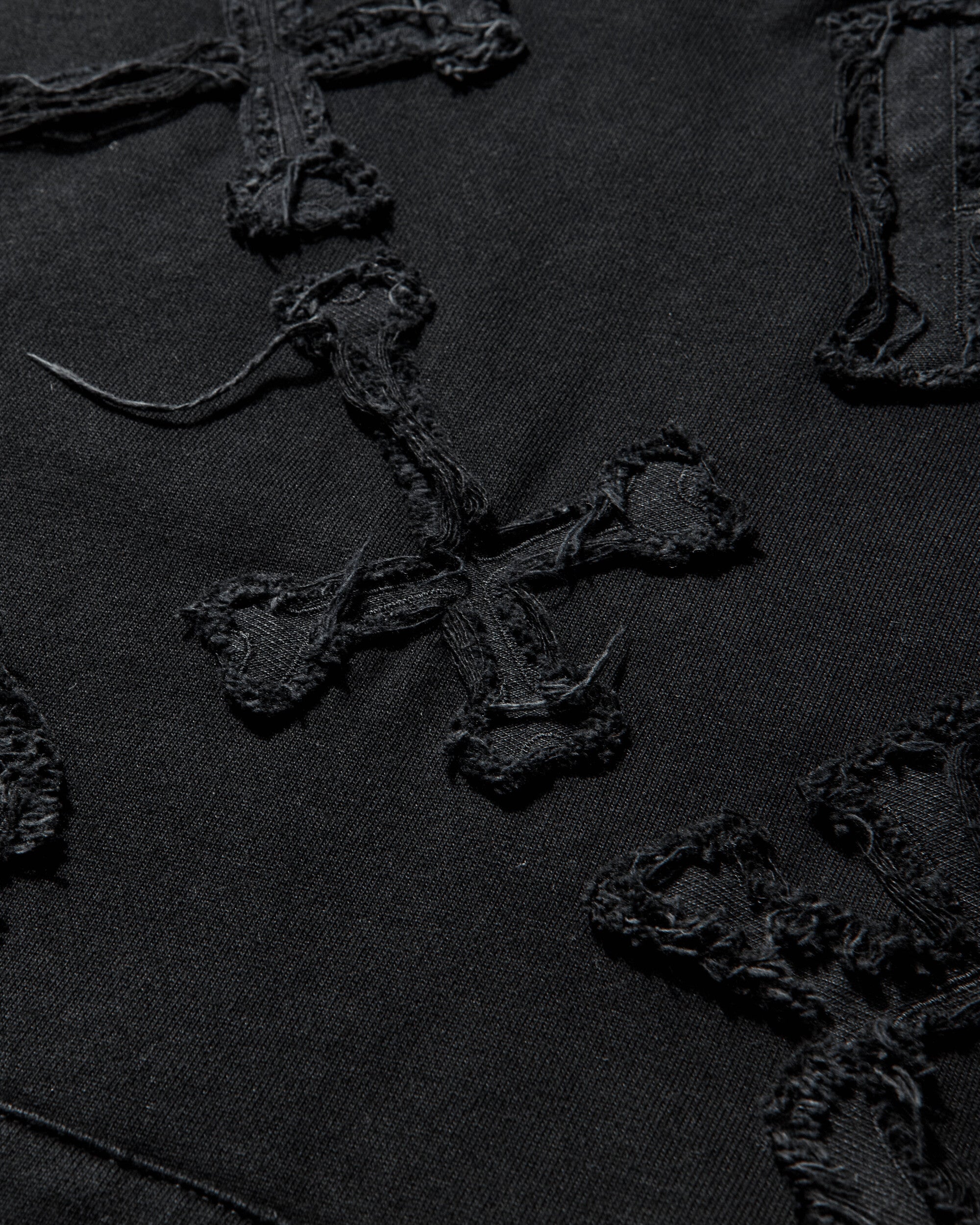 Racer Worldwide Black Patch Hoodie Black Sweatshirts Hoodies SS22-SW-BLACK BLACK