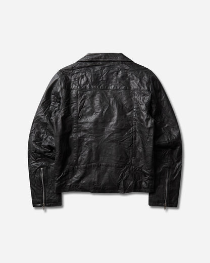 Racer Worldwide Biker Leather Jacket Black Coats and Jackets Leather Jackets JA-BIKER BLK