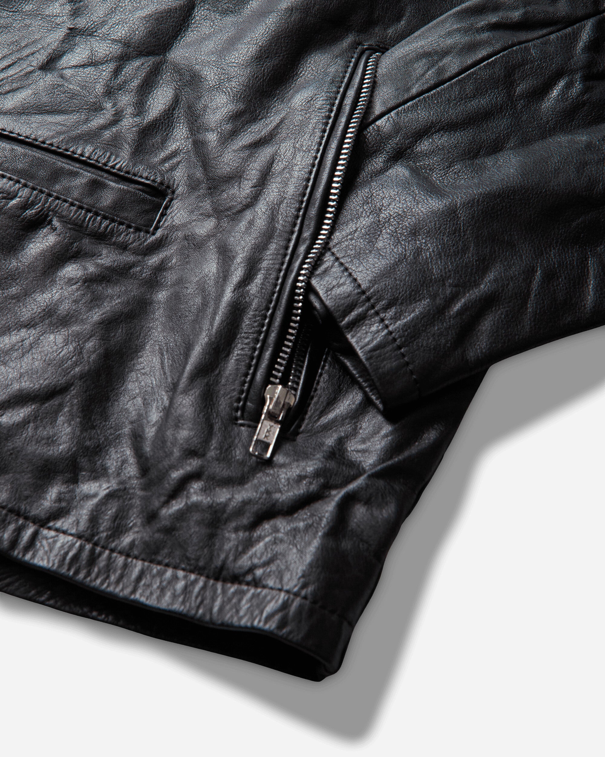 Racer Worldwide Biker Leather Jacket Black Coats and Jackets Leather Jackets JA-BIKER BLK