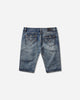 Racer Worldwide Long Denim Shorts Blue Shorts Short SS26-SHORTS-LONG-DENIM BLUE