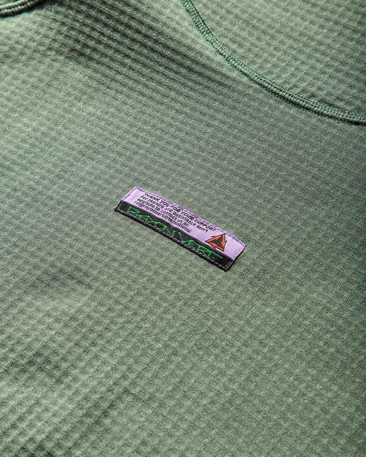 Rayon Vert Oasis Fleece Lichen Green Sweatshirts Fleece S5RVSH01 GREEN