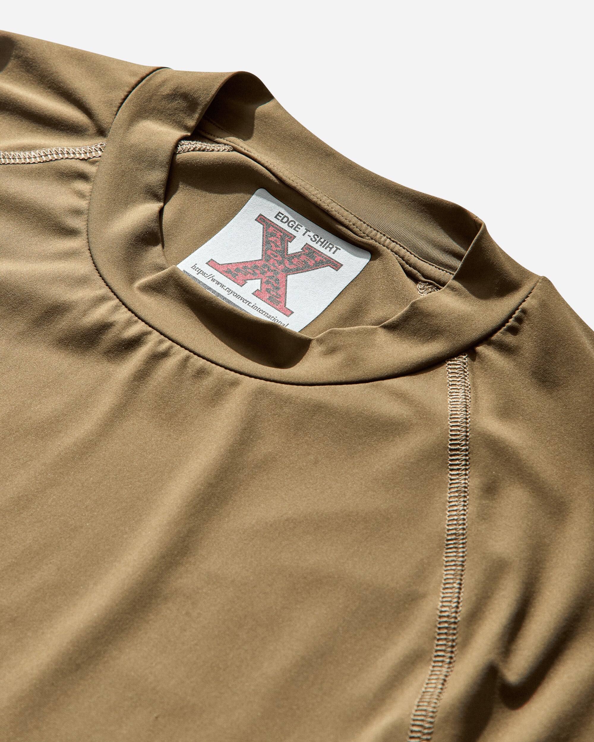 Rayon Vert Edge Xformance Ls Shirt Vomit Brown Shirts Longsleeve Shirt S5RVLS02 BROWN