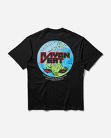 Rayon Vert Single Stitch Heavy Cotton T-Shirt Golgotha Black T-Shirts Shortsleeve GDWNTEE 001