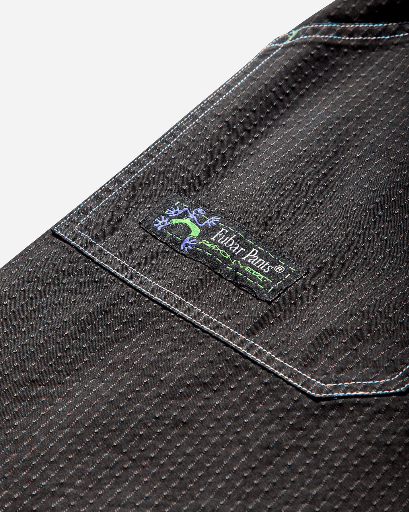 Rayon Vert Fubar Pants Grave Black Pants Trousers S5RVCP01 BLACK