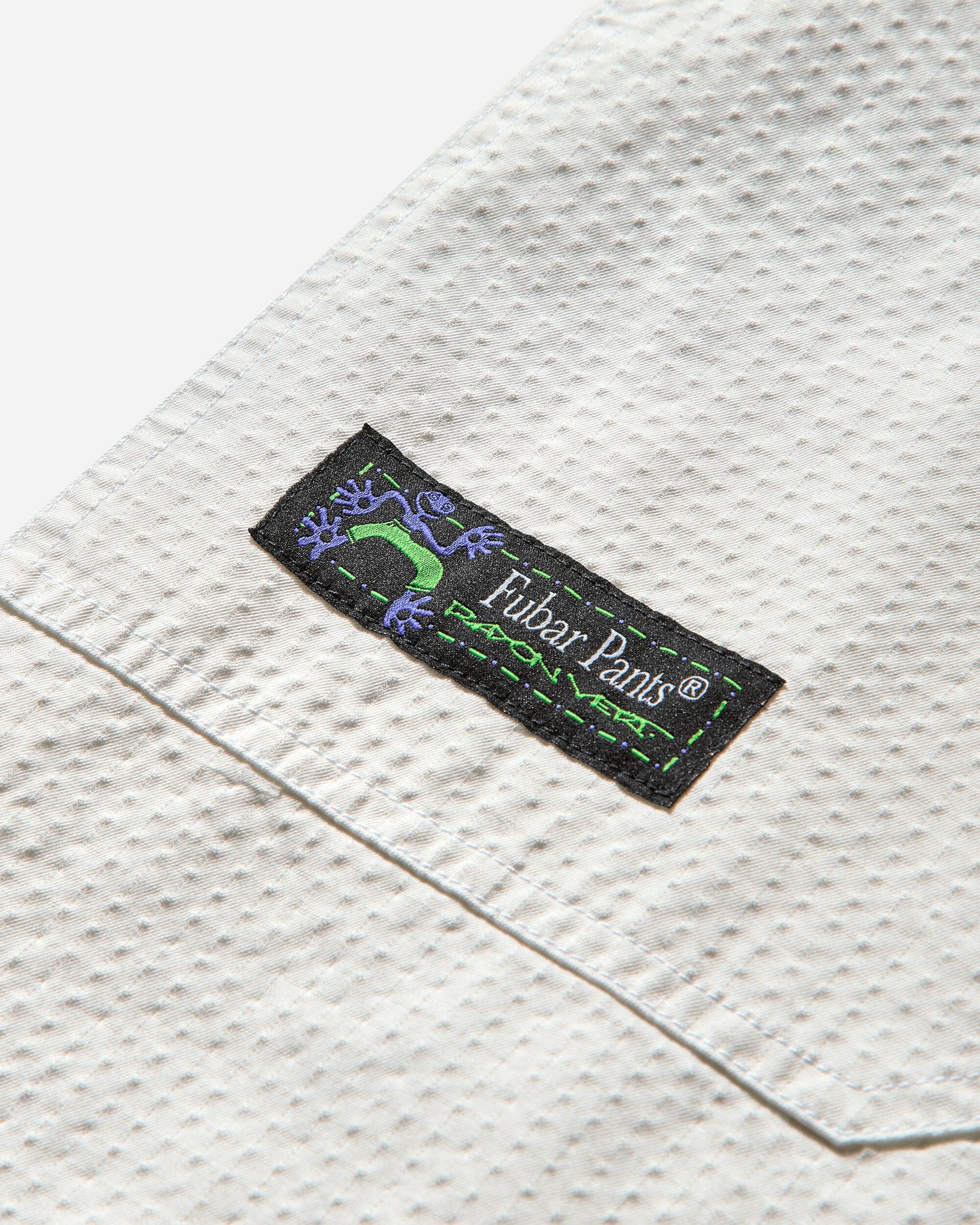 Rayon Vert Fubar Pants Ready To Dye Pants Trousers S5RVCP02 WHITE