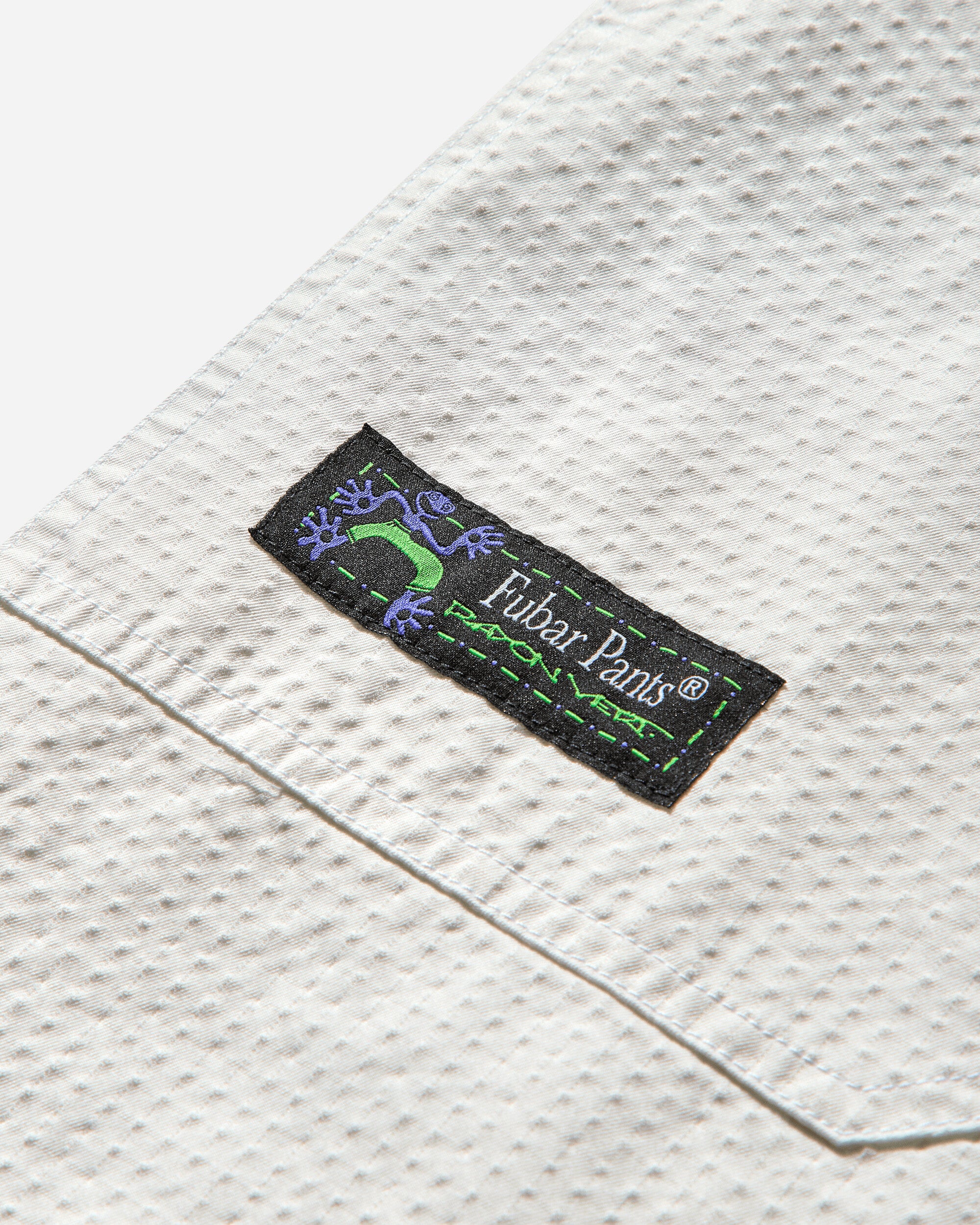 Rayon Vert Fubar Pants Ready To Dye Pants Trousers S5RVCP02 WHITE