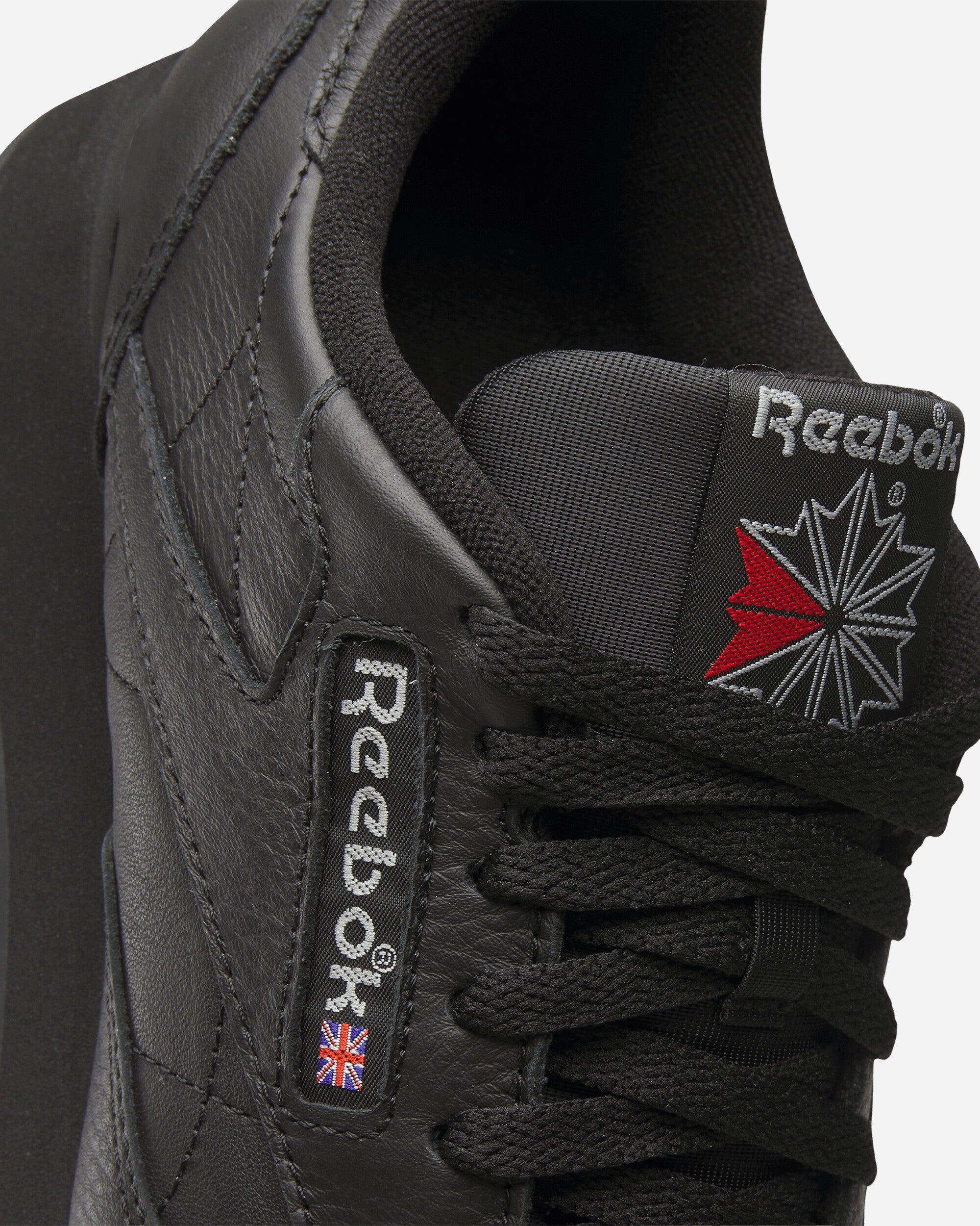 Reebok Classic Leather Cblack/Cblack/Pugry5 Sneakers Low 100008494 494