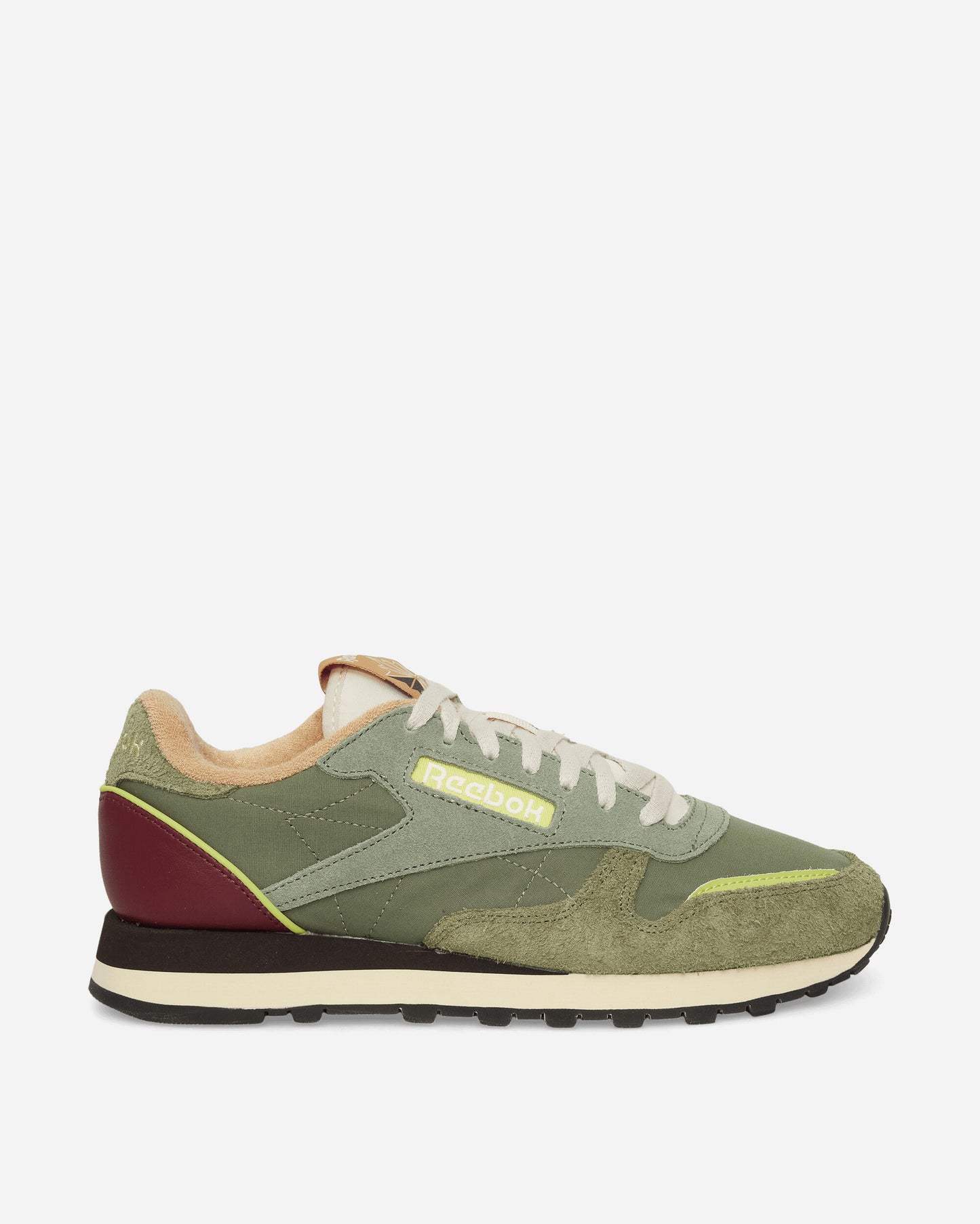 Reebok Classic Leather Premium Grit Green Sneakers Low 100260254 5200