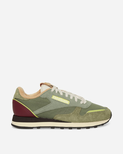 Reebok Classic Leather Premium Grit Green Sneakers Low 100260254 5200