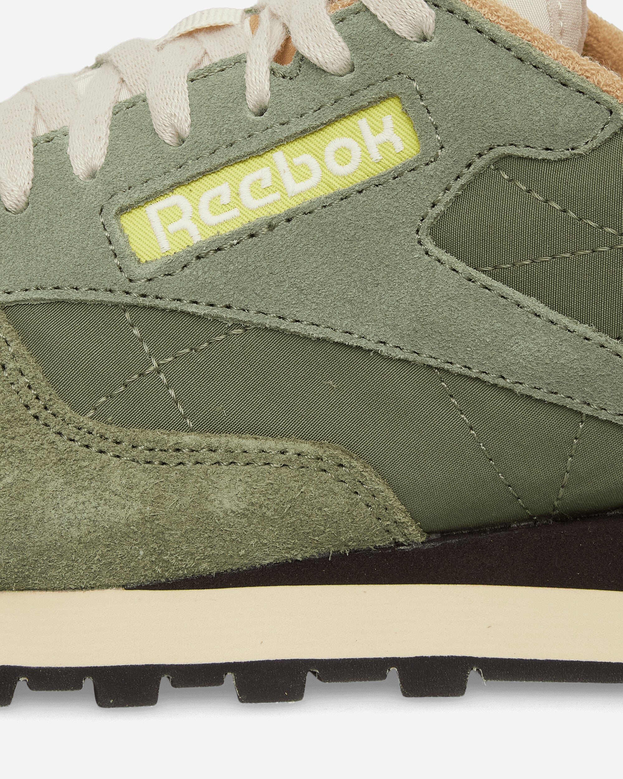 Reebok Classic Leather Premium Grit Green Sneakers Low 100260254 5200