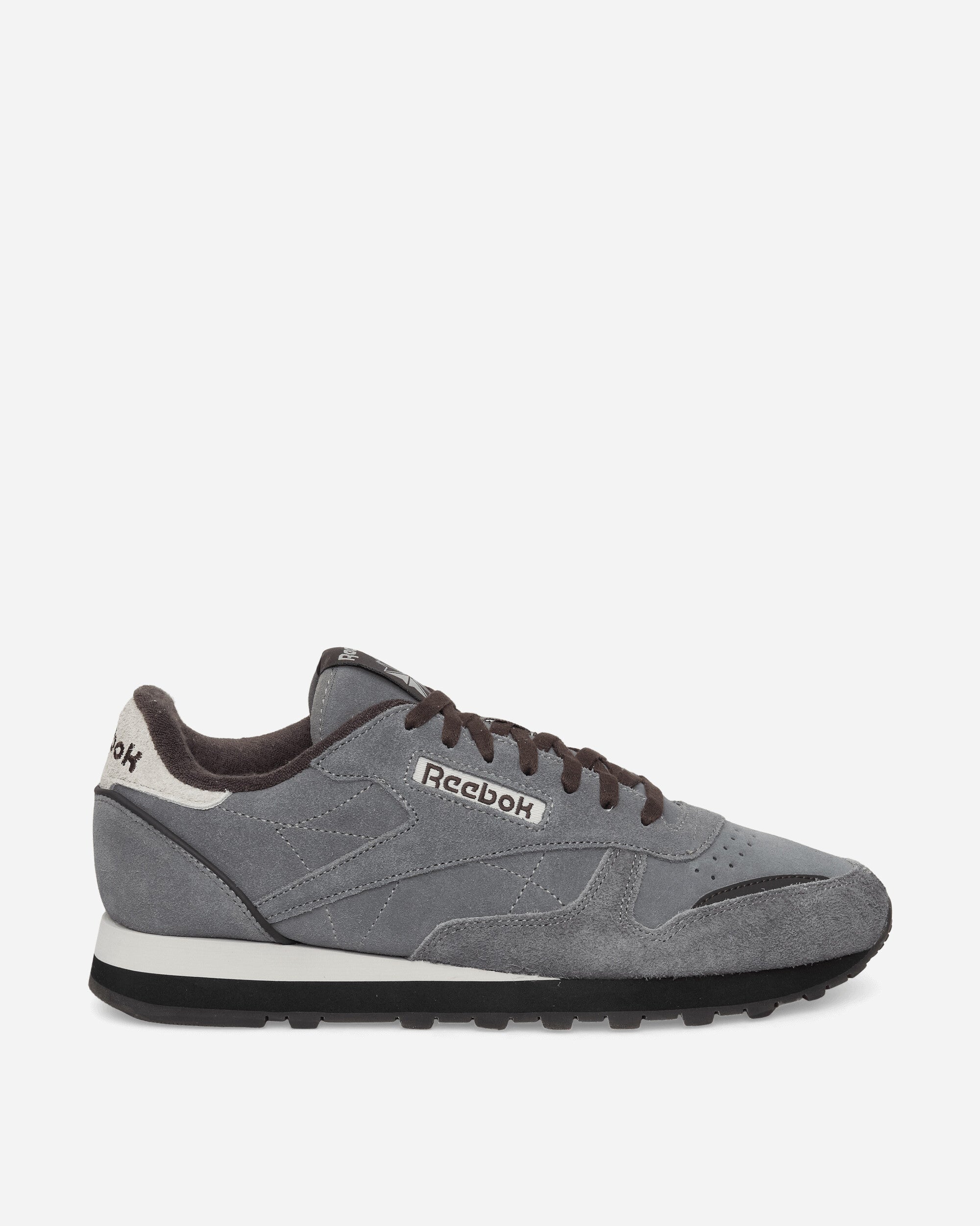 Reebok Classic Leather Premium Grey Suede Sneakers Low 100260253 0900
