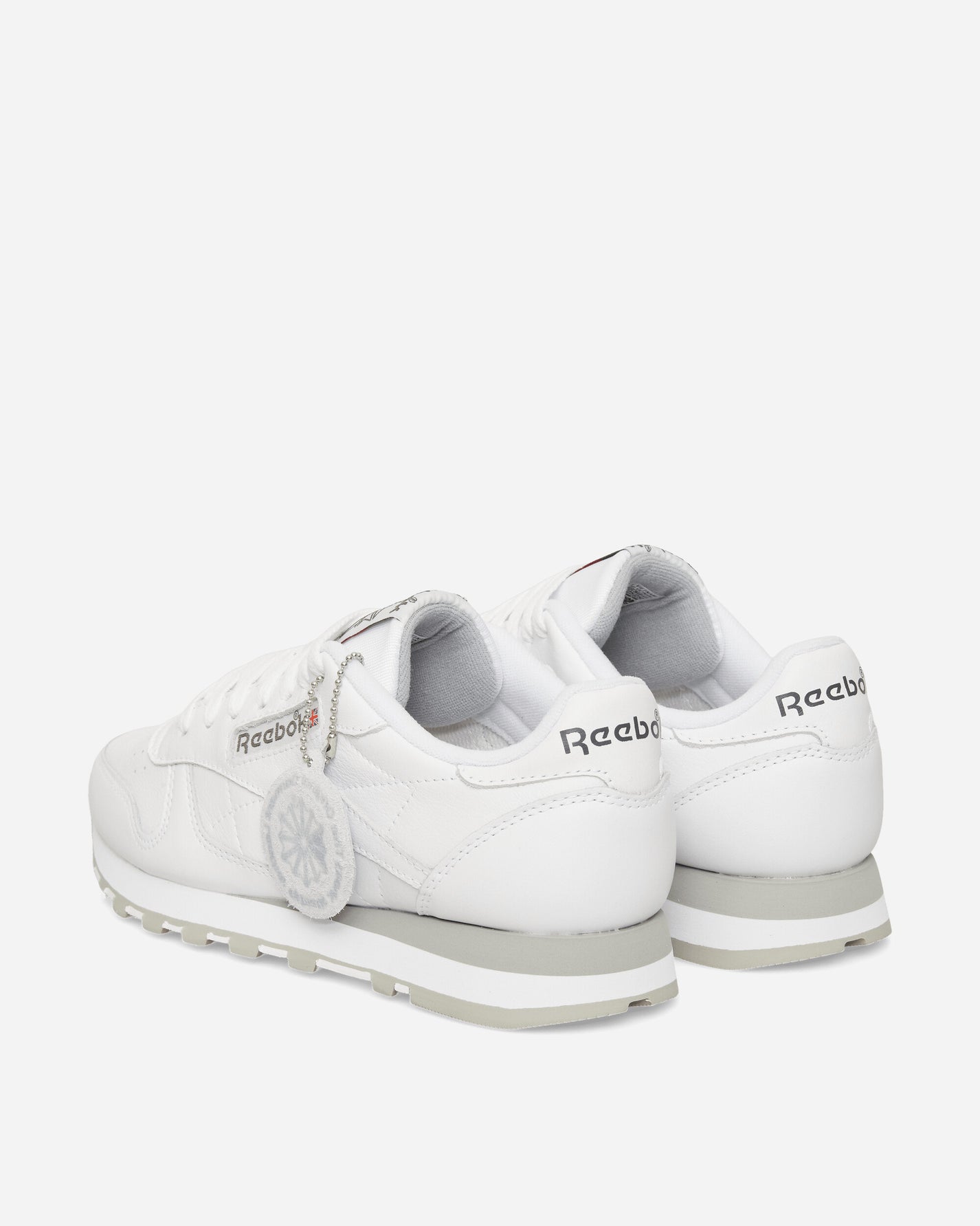 Reebok Classic Leather Ftwwht/Pugry3/Purgry Sneakers Low 100008789FN 100