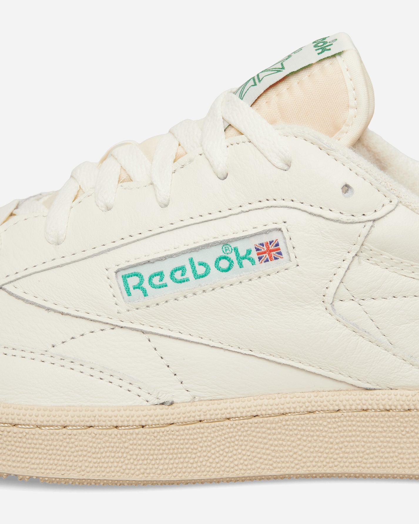 Reebok Club C 85 Vintage Top-Chalk/PaperWht/GlenGreen Sneakers Low 100000317FN 102