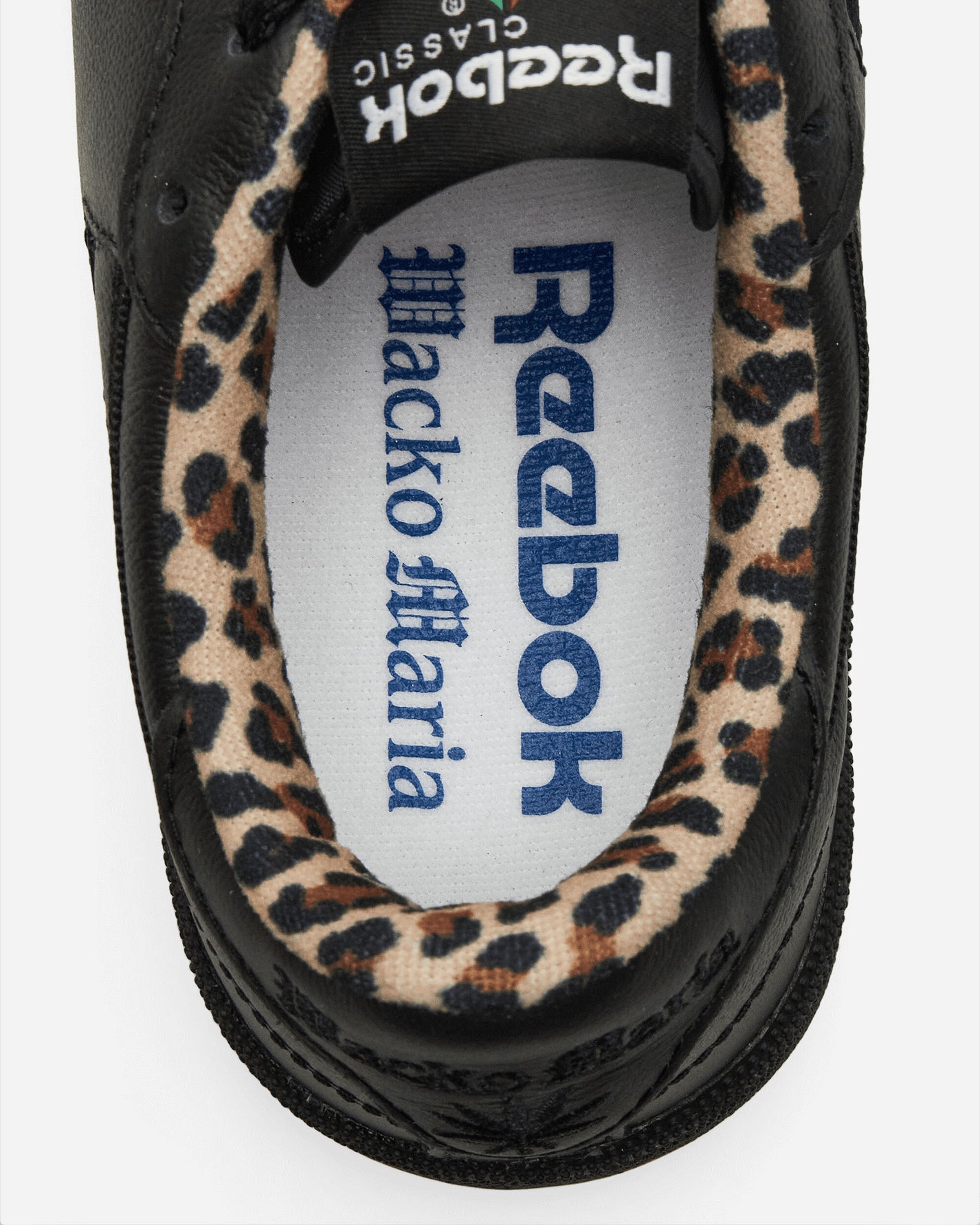 Reebok Club C 85 Vintage Black/Leopard/Gum Sneakers Low RMIA04HC99LEA0081061