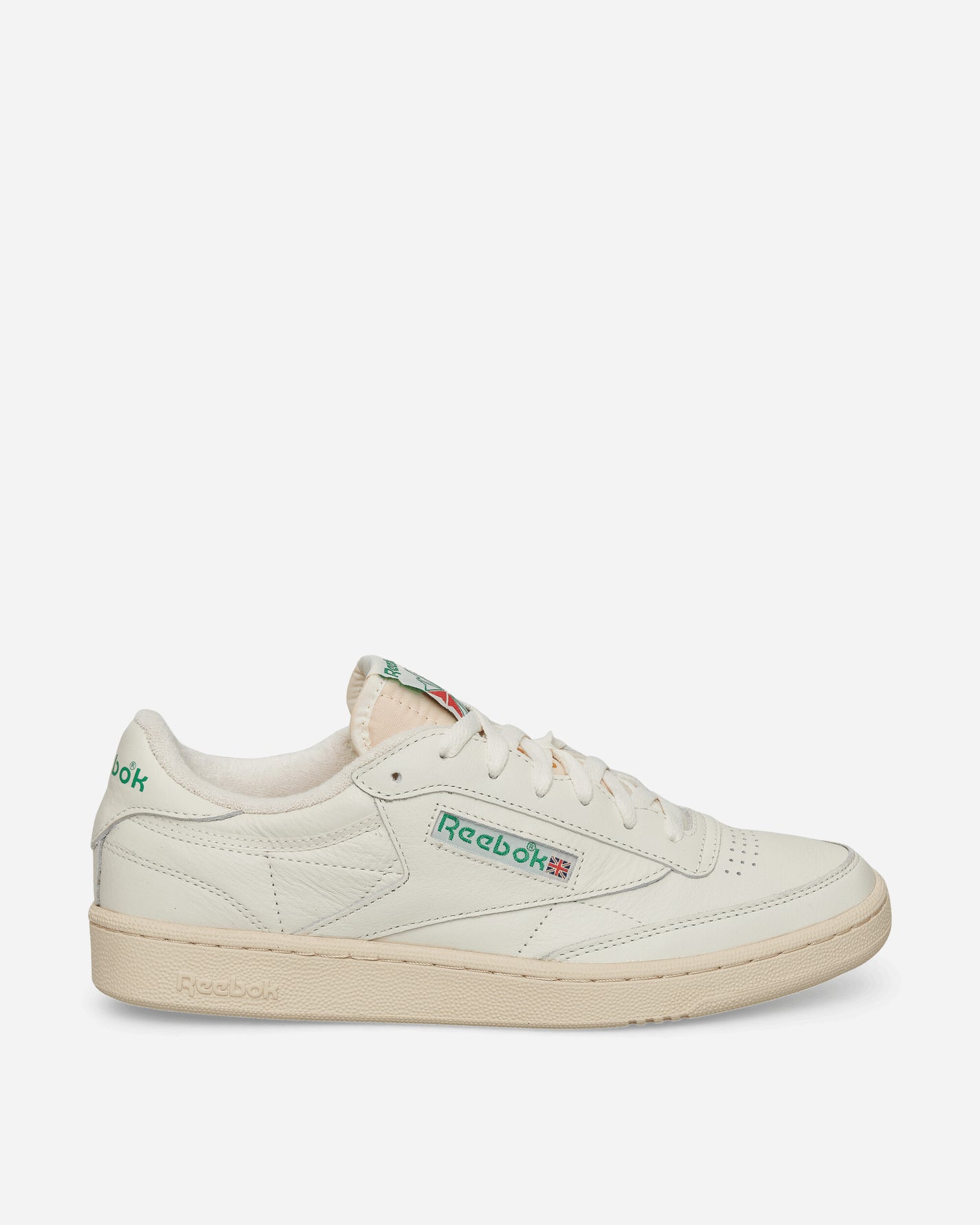 Reebok Club C 85 Vintage Top-Chalk/PaperWht/GlenGreen Sneakers Low 100000317 317