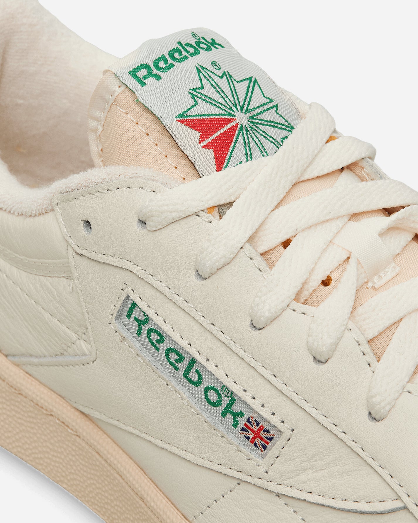 Reebok Club C 85 Vintage Top-Chalk/PaperWht/GlenGreen Sneakers Low 100000317 317