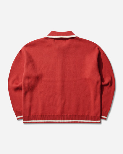 Résumé Keatonrs Knit Zip Red Knitwears Sweaters 26801506 RED