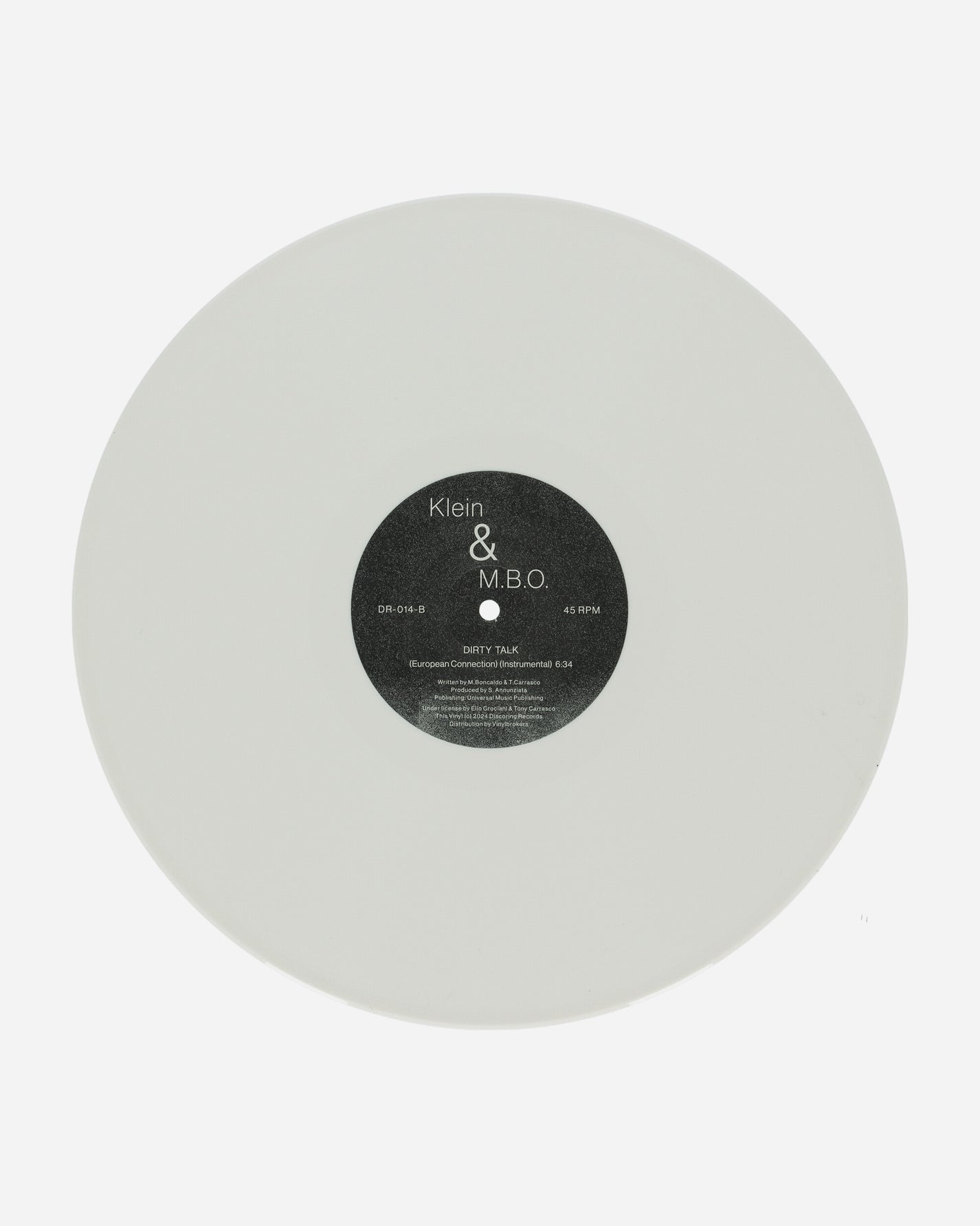 Rush Hour Klein & M.B.O. - Dirty Talk Multicolor Music Vinyls DR014 1