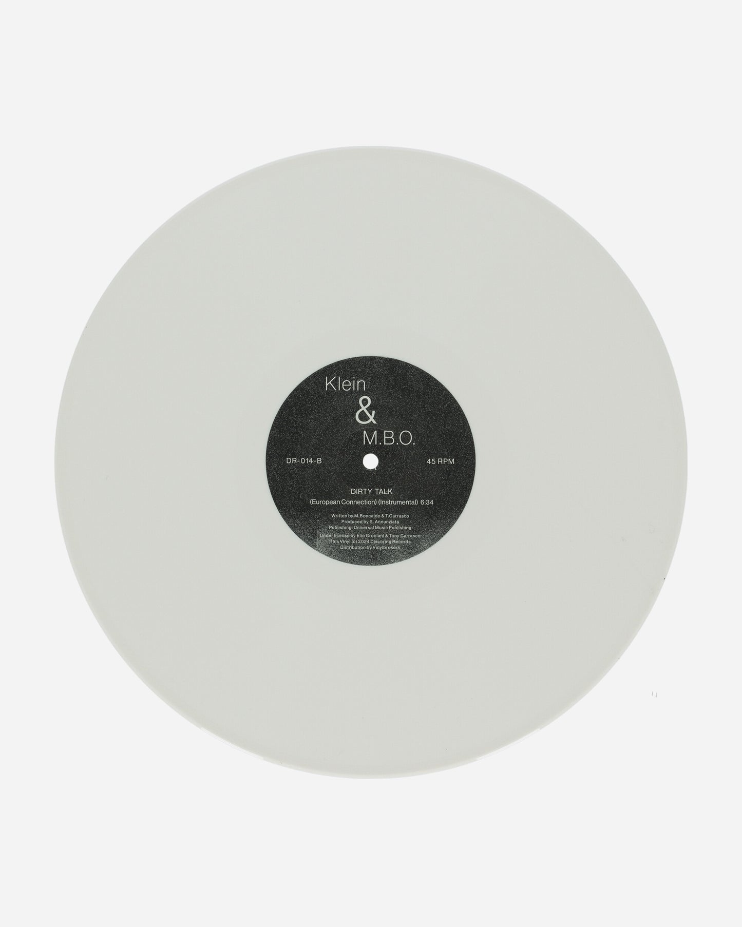 Rush Hour Klein & M.B.O. - Dirty Talk Multicolor Music Vinyls DR014 1