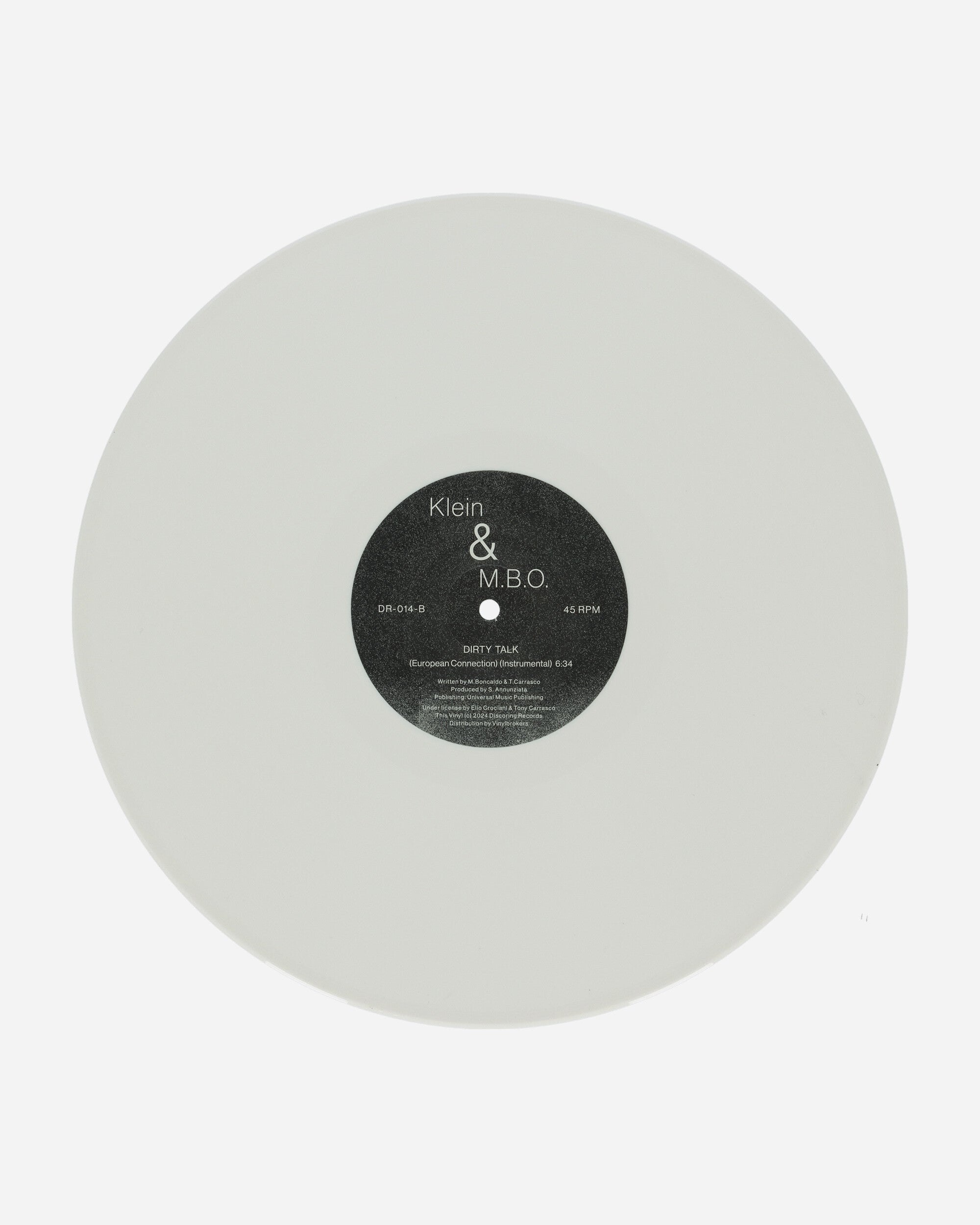 Rush Hour Klein & M.B.O. - Dirty Talk Multicolor Music Vinyls DR014 1