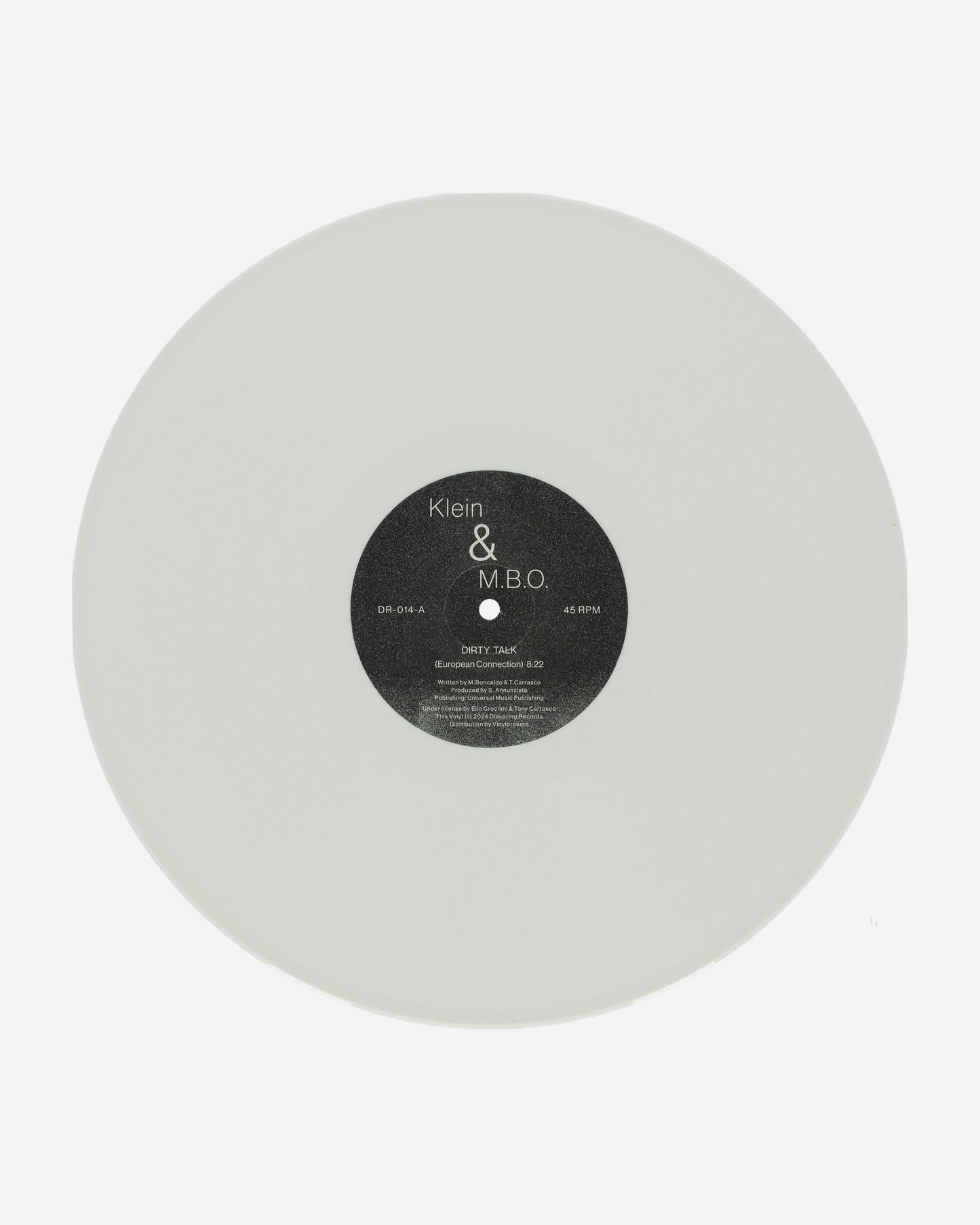 Rush Hour Klein & M.B.O. - Dirty Talk Multicolor Music Vinyls DR014 1