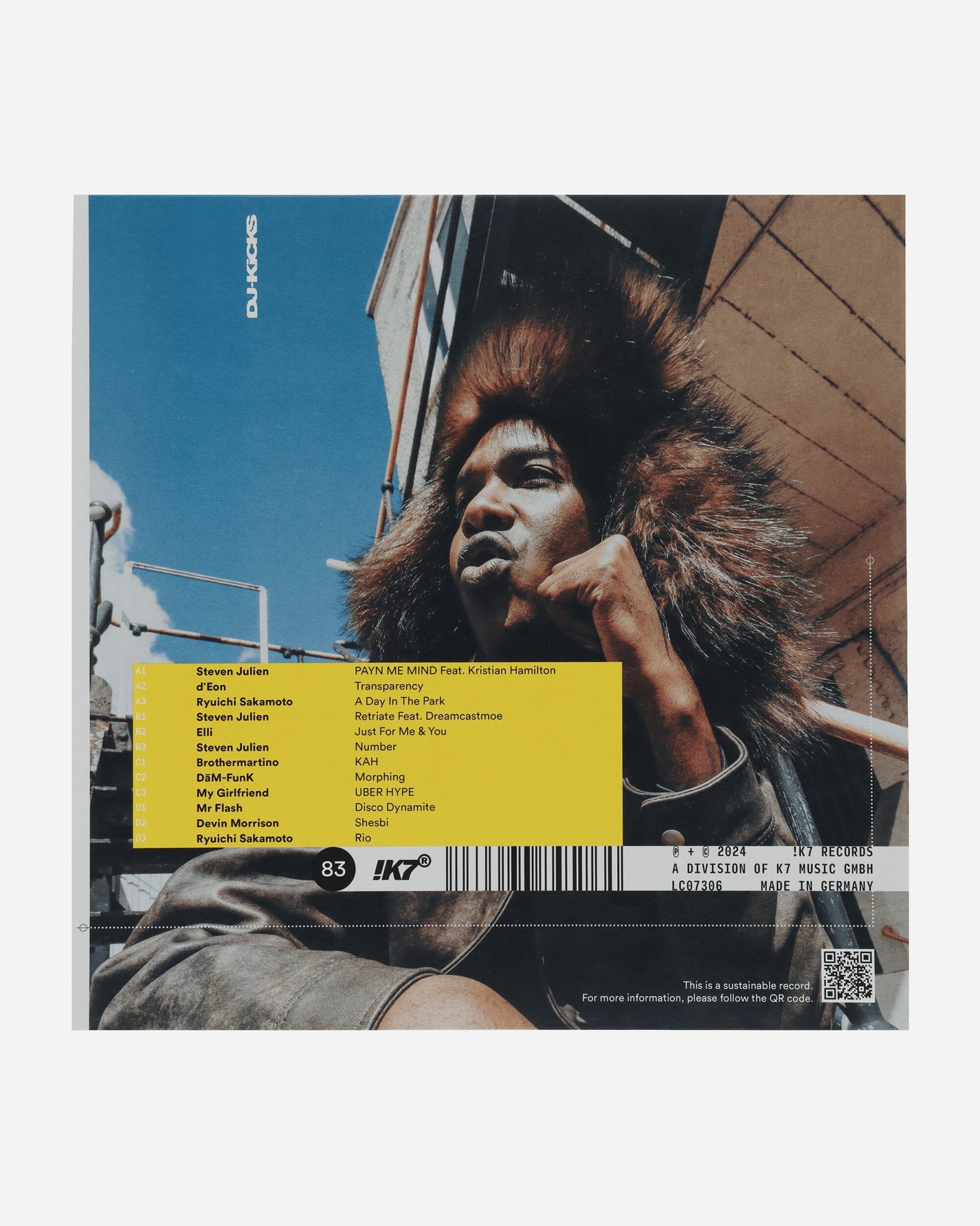 Rush Hour Steven Julien - Dj-Kicks: Steven Julien Multicolor Music Vinyls K7432LP 1