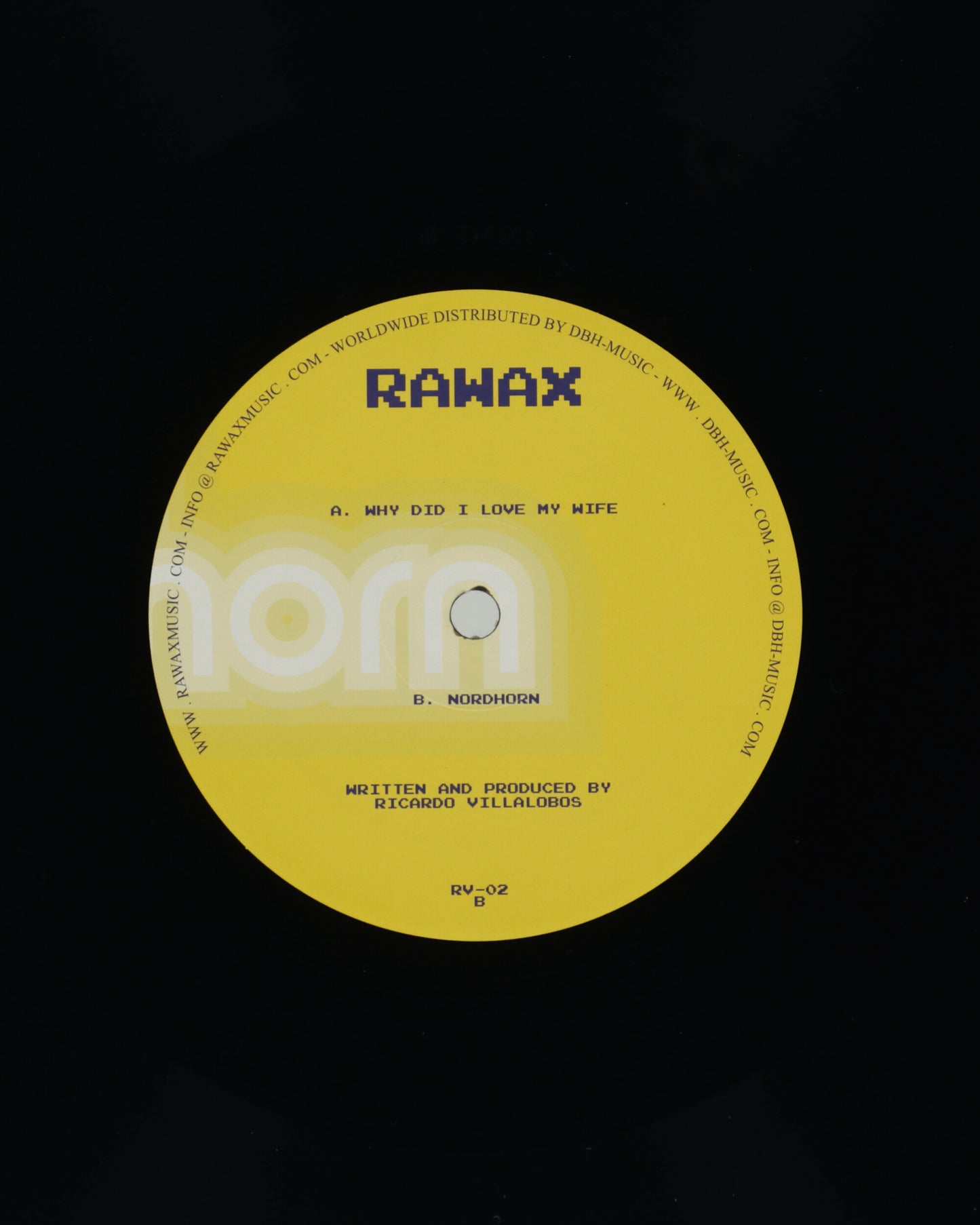 Rush Hour Termiten (Ricardo Villalobos) - Nordhorn Multicolor Music Vinyls RV02 1